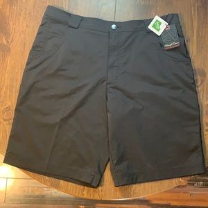 Straight Down Strut golf shorts, 36, black